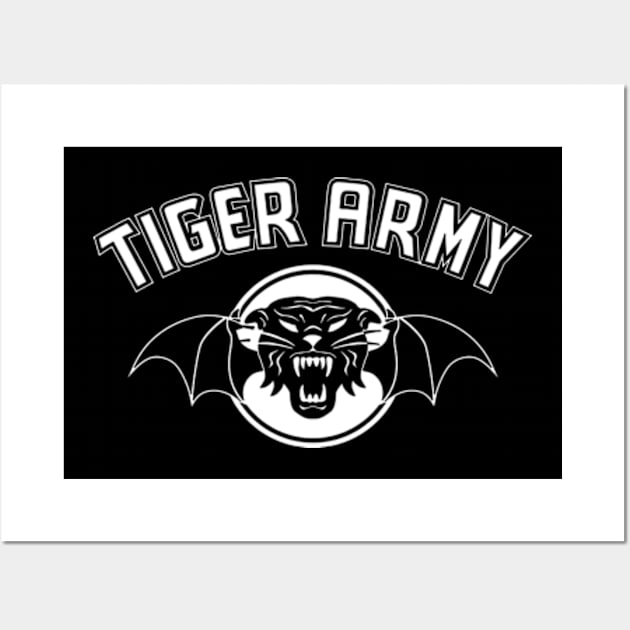 Tiger Army Wall Art by CosmicAngerDesign